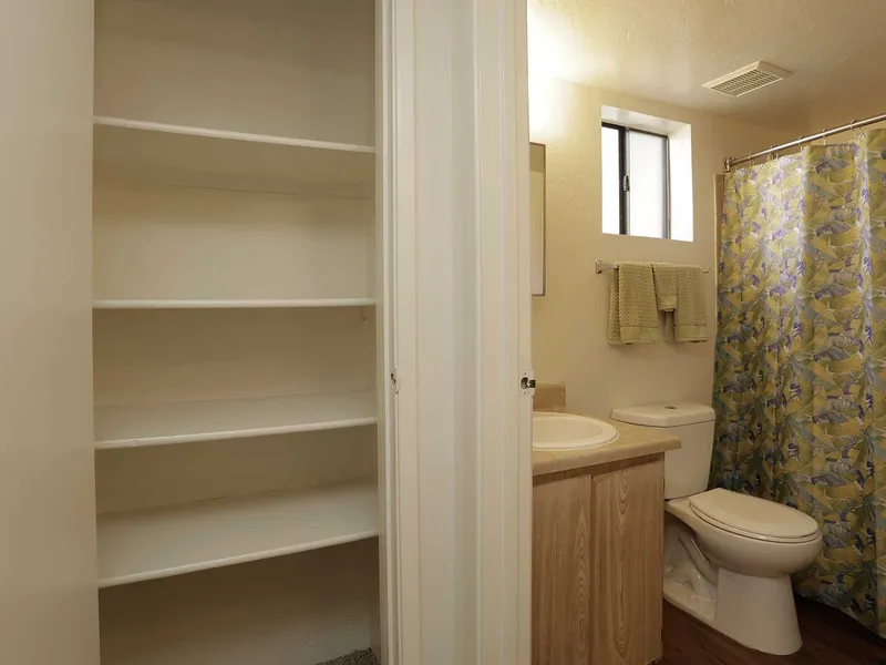 Silverado Apartments bathroom with closet