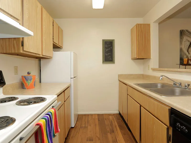 Silverado Apartments interior kitchen