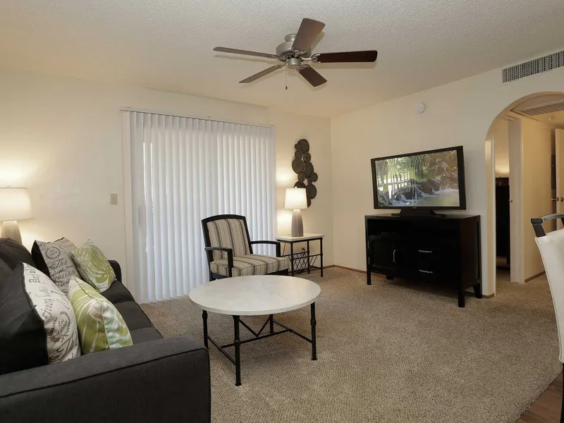 Silverado Apartments interior living room